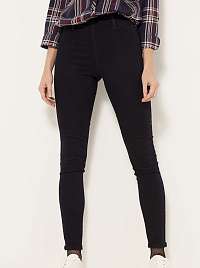 Tmavo modré jeggings Camaieu