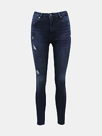 Tmavo modré skinny fit džínsy TALLY WEiJL