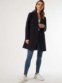 Tmavo modrý kabát Dorothy Perkins