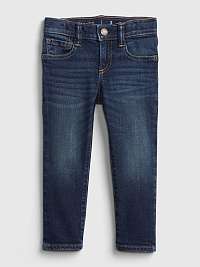 Tmavomodré chlapčenské slim fit džínsy GAP