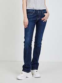 Tmavomodré dámske flared fit džínsy Pepe Jeans Piccadilly