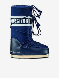 Tmavomodré dámske snehule Moon Boot Icon Nylon