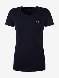 Tmavomodré dámske tričko Pepe Jeans Bellrose