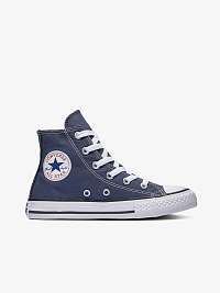 Tmavomodré detské členkové tenisky Converse