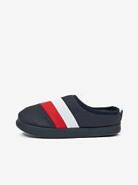 Tmavomodré pánske domáce papuče Tommy Hilfiger