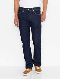 Tmavomodré pánske rifle Levi's®1 Onewash