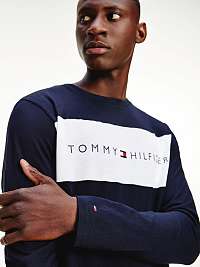 Tmavomodré pánske tričko Tommy Hilfiger