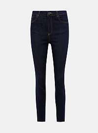 Tmavomodré skinny fit rifle VERO MODA Loa