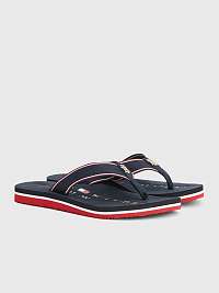 Tmavomodré žabky Tommy Hilfiger pre ženy