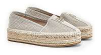 Tommy Hilfiger béžové espadrilky na platforme