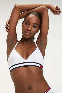 Tommy Hilfiger biela podprsenka Triangle Bra