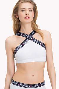 Tommy Hilfiger biela podprsenka X Bralette