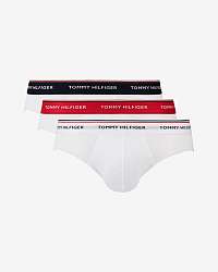 Tommy Hilfiger biele 3 pack slipov