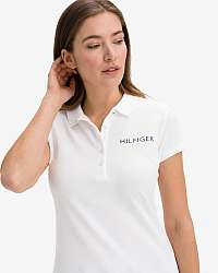 Tommy Hilfiger biele dámske tričko Crystal Polo