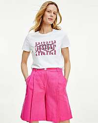 Tommy Hilfiger biele dámske tričko Tee