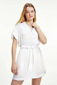 Tommy Hilfiger biele košeľové šaty Shirt Dress