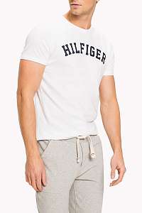 Tommy Hilfiger biele pánske tričko SS Tee Logo 