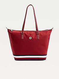 Tommy Hilfiger bordový shopper