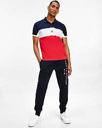 Tommy Hilfiger červené pánske polo tričko