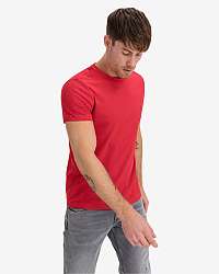 Tommy Hilfiger červené pánske tričko Back Logo