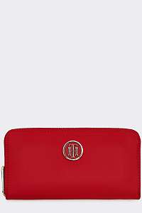 Tommy Hilfiger červené peňaženka Poppy LRG ZA Solid