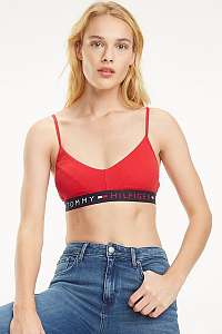 Tommy Hilfiger červená podprsenka Bralette - L