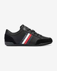 Tommy Hilfiger čierne pánske tenisky Corporate