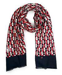 Tommy Hilfiger farebná šatka Printed Scarf