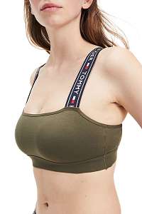 Tommy Hilfiger khaki podprsenka Bralette