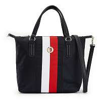 Tommy Hilfiger modrá taška Poppy Small Tote Corp