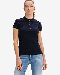 Tommy Hilfiger modré dámske tričko Crystal Polo