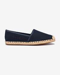 Tommy Hilfiger modré espadrilky Signature
