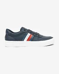 Tommy Hilfiger modré kožené pánske tenisky