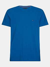 Tommy Hilfiger modré pánske basic tričko