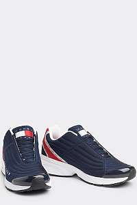 Tommy Hilfiger tmavomodré pánske tenisky Heritage Tommy Jeans Sneaker RWB -