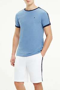 Tommy Hilfiger modré pánske tričko CN SS TEE Coronet Blue - XL