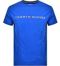 Tommy Hilfiger modré pánske tričko CN SS TEE - L