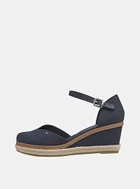 Tommy Hilfiger modré sandále na kline