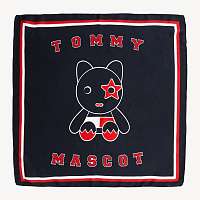 Tommy Hilfiger modrá šatka Logo Maskot Bandana Corporate 