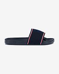 Tommy Hilfiger modré šľapky Knitted Pool