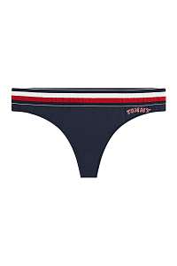 Tommy Hilfiger modré tangá Thong