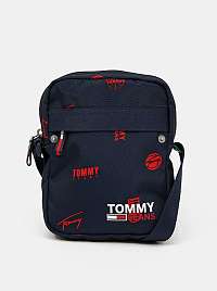 Tommy Hilfiger modré taška Campus Reporter Print