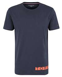 Tommy Hilfiger modré tričko CN SS TEE - XL