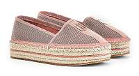 Tommy Hilfiger ružové espadrilky na platforme