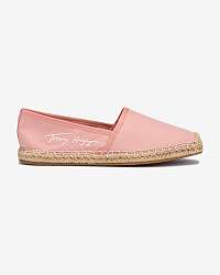 Tommy Hilfiger ružové espadrilky Signature