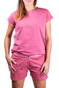 Tommy Hilfiger ružové tričko CN TEE SS - L