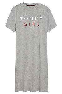Tommy Hilfiger sivé domáce s logom - L