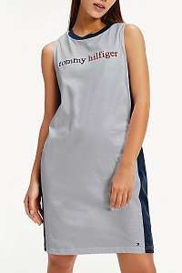 Tommy Hilfiger sivé šaty Night Dress Grey Heather