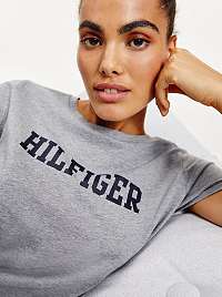 Tommy Hilfiger sivé tričko s logom