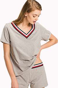 Tommy Hilfiger sivé tričko VN Tee SS